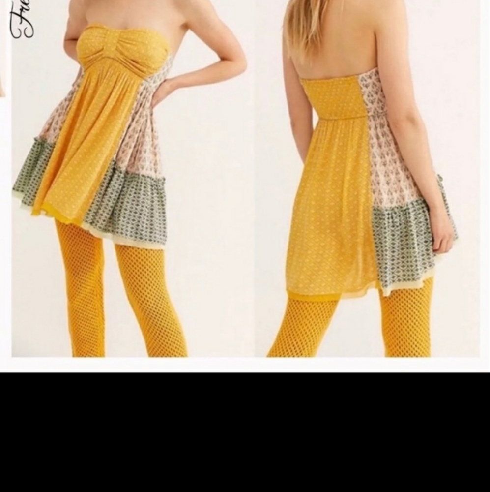 FREE PEOPLE Across the Sea Tunic Sz M
